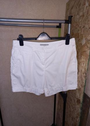Белоснежные шорты 50-52 размер marks &amp; spencer