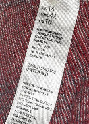 🎁1+1=3 вільний укорочений светр світшот у клітинку оверсайз topshop, розмір 46 — 482 фото