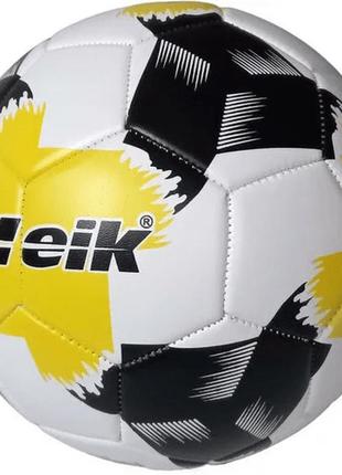 М'яч футбольний арт. fb1386 (60 шт.) no5, pvc, 340 грамів, mix 2 кольори, сітка + голка