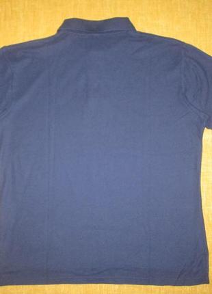 Polo ralph lauren синяя футболка поло оригинал2 фото