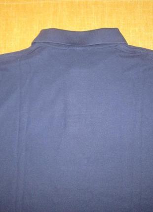 Polo ralph lauren синяя футболка поло оригинал3 фото