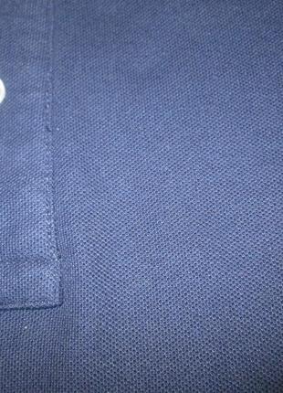 Polo ralph lauren синяя футболка поло оригинал8 фото