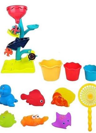 Іграшка для купання toycloud 11 предметів, рух від води ch8811