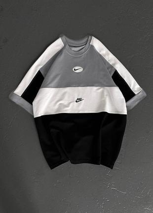 Футболка оверсайз брендова чоловіча nike oversize