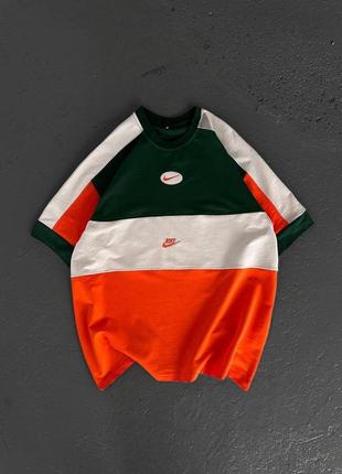 Мужская брендовая футболка оверсайз nike oversize