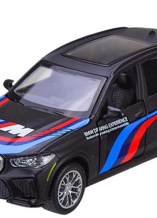 Машина метал 4374 (96 шт./2) "автопром",1:43 bmw x5m,1 колір, відкр.двері, у кор. 14,5*6,5*7 см