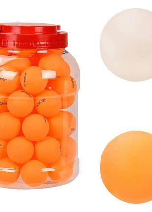 Мячики для настольного тенниса toycloud в банке, 40 штук tt2131