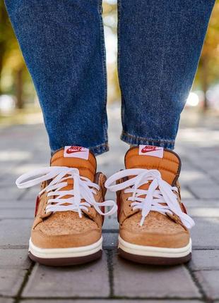 Жіночі кросівки nike sb dunk low sp cork | smb8 фото