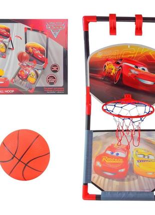 Баскетбольне кільце disney cars з м'ячем kods-39881a