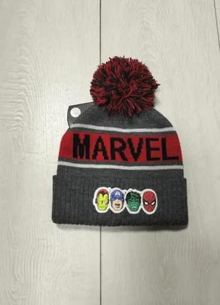 Шапка сіра marvel primark s/m