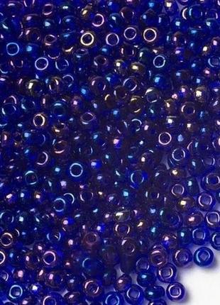Бисер preciosa прозрачный радужный 754 / 31100 размер 10 cиний упаковка 5 г