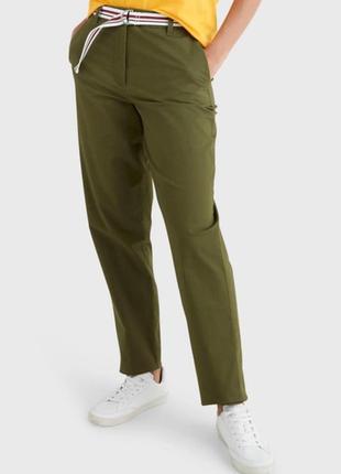 Брюки женские Tommy hilfiger stretch slim chino оригинал