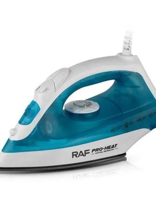 Утюг электрический паровой с керамической подошвой raf r.1229b (1200w)