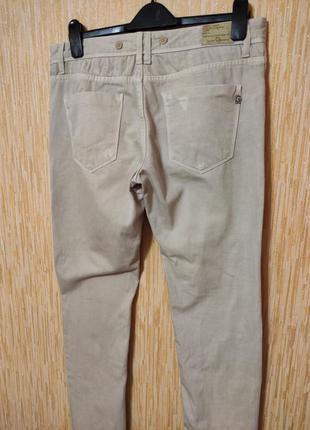 Мужские летние джинсы зауженные slim на высокий рост р.31/44-467 фото