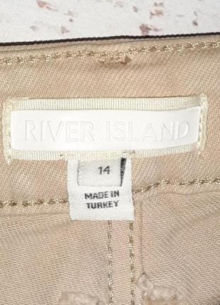 1+1=3 фирменные качественные зауженные мом джинсы высокая посадка river island, размер 50 - 528 фото