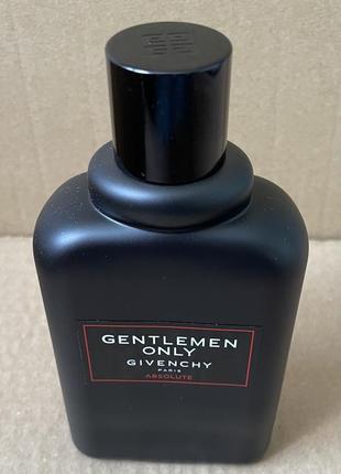 Givenchy gentlemen only absolute парфюмированная вода 100ml