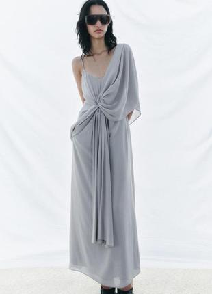 Жоржетова сукня-трансформер zara new7 фото