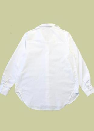 Стильная белая рубашка2 фото