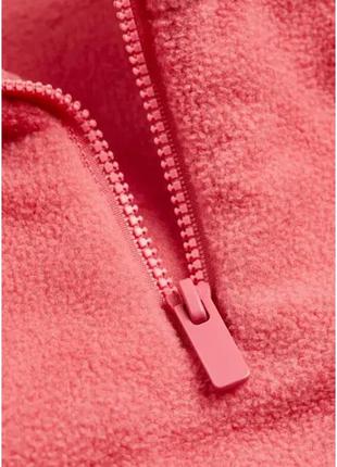 Манишка флисовая розовая h&amp;m 8-11 лет2 фото