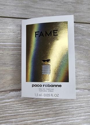 Пробник paco rabanne fame