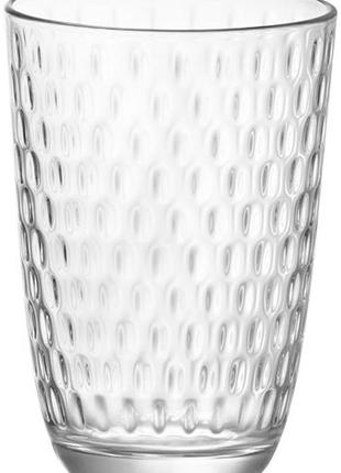 Склянка висока bormioli rocco slot 580507-vna-021990 390 мл