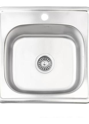 Кухонна мийка lidz 4848 0,6 мм satin (lidz4848sat06)