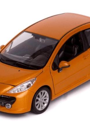 Welly. модель 1:24 peugeot 207  /6/