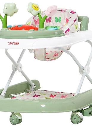 Ходунки carrello "fiore" 3в1 crl-9606 green