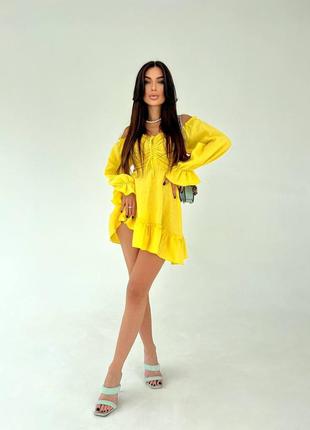Літня сукня муслін4 фото