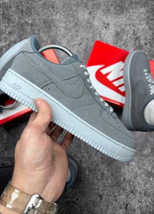 Кроссовки nike air force gray