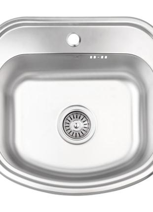 Кухонна мийка lidz 4749 0,8 мм micro decor (lidz4749micdec)