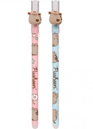 Ручка гелева пиши-стирай "yes" 420398 "pusheen" 0,5 мм, синяя, шт