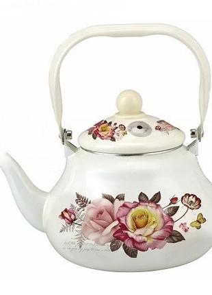 Чайник на плиту edenberg цветы 1 eb-3351-1 1.5 л