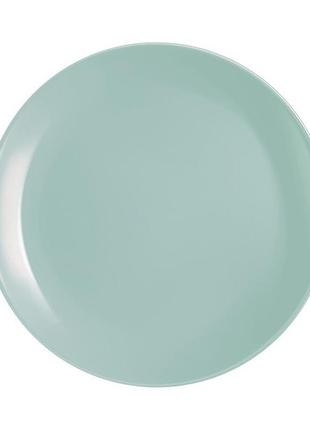 Тарелка десертная luminarc diwali light turquoise p2613 19 см