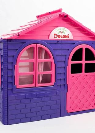 Домик игровой doloni toys 129x69x120 cм 02550/10