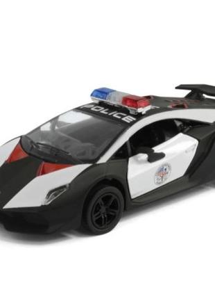 Машинка "kinsmart" lamborghini sesto elemento police (1:38) kt5359wp