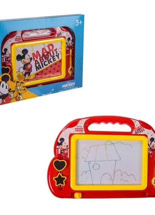 Дощечка магнітна disney "mickey mouse" для малювання, кольорова, у кор. — 38*3*28 см, р-р іграшки —