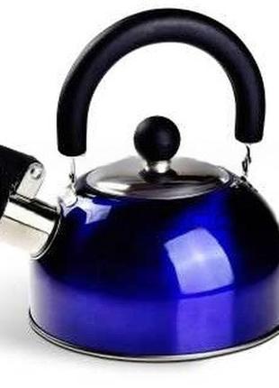 Чайник со свистком edenberg eb-1343-blue 1,2 л синий