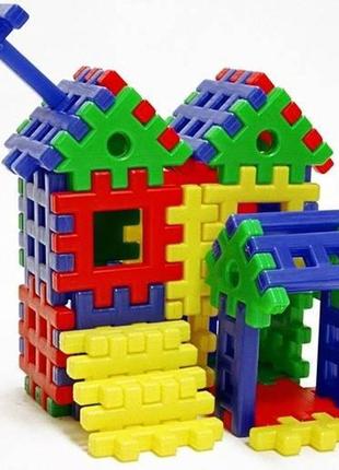 Конструктор-пазлы toys plast домик белоснежки, 39 дет. ип.09.005