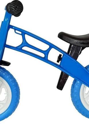 Велобег kinder way 12" cross bike голубой 11-016 бл