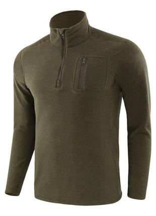 Флісова кофта esdy fleece jacket/shirt olive