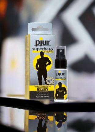 Пролонгирующий спрей для мужчин pjur superhero strong spray 20 мл