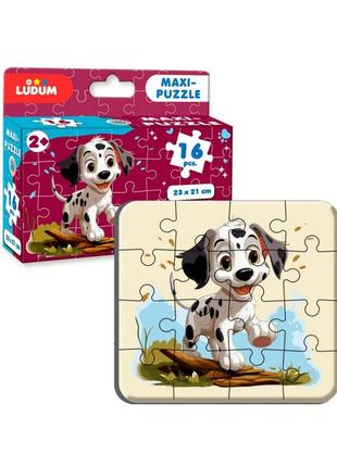 Пазл детский maxi-puzzle песик 2 me5032-07, 16 элементов2 фото