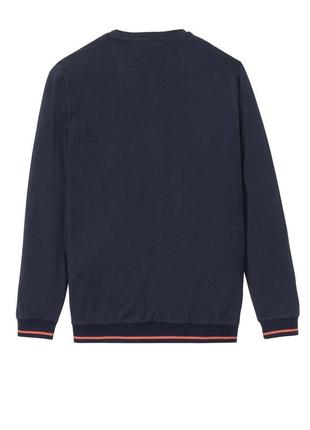 Лонгслив livergy мужской s (44/46) темно-синий