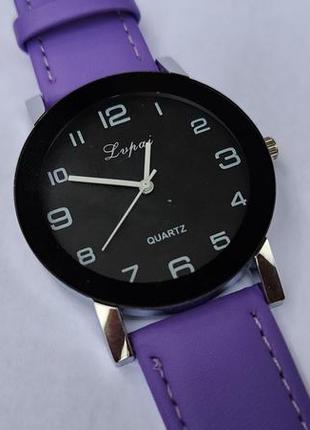 Часы женские lvpai хит года сереневый фиолетовый ремешок1 фото