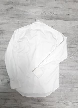 Сорочка  рубашка чоловіча біла довгий рукав р464 фото