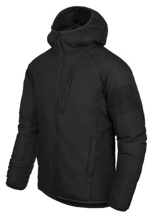Куртка helikon-tex wolfhound hoodie climashield apex black