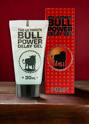 Пролонгуючий гель bull power delay gel east, 30 ml