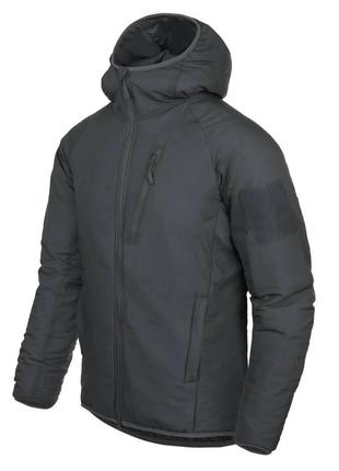 Куртка helikon-tex wolfhound hoodie climashield apex shadow grey