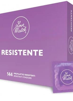Love match - resistente, №1 презервативи підвищеної надійності для анального сексу